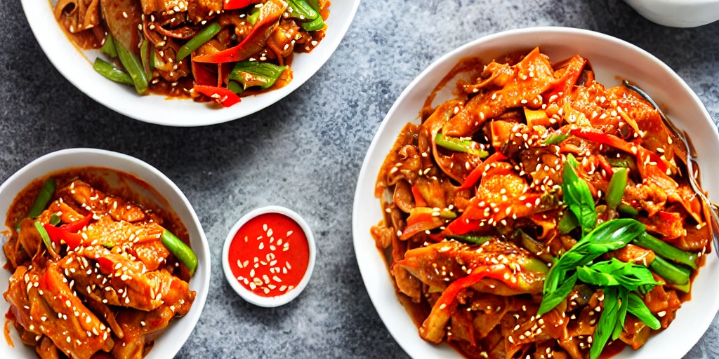 Quick Spicy Pork and Kimchi Stir-fry